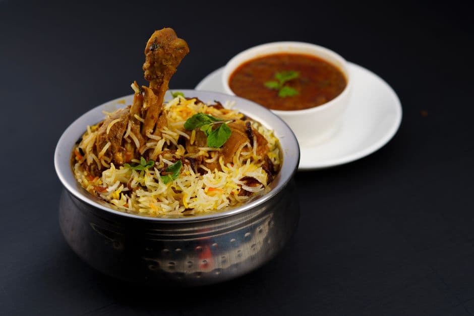 Mughlai Goat Biryani