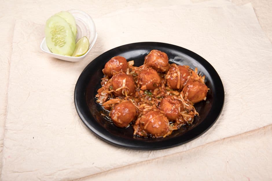 Shrimp Manchurian