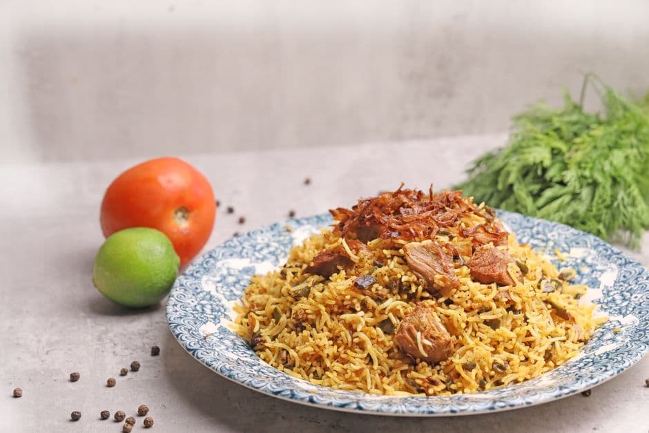 Goat Fry Biryani