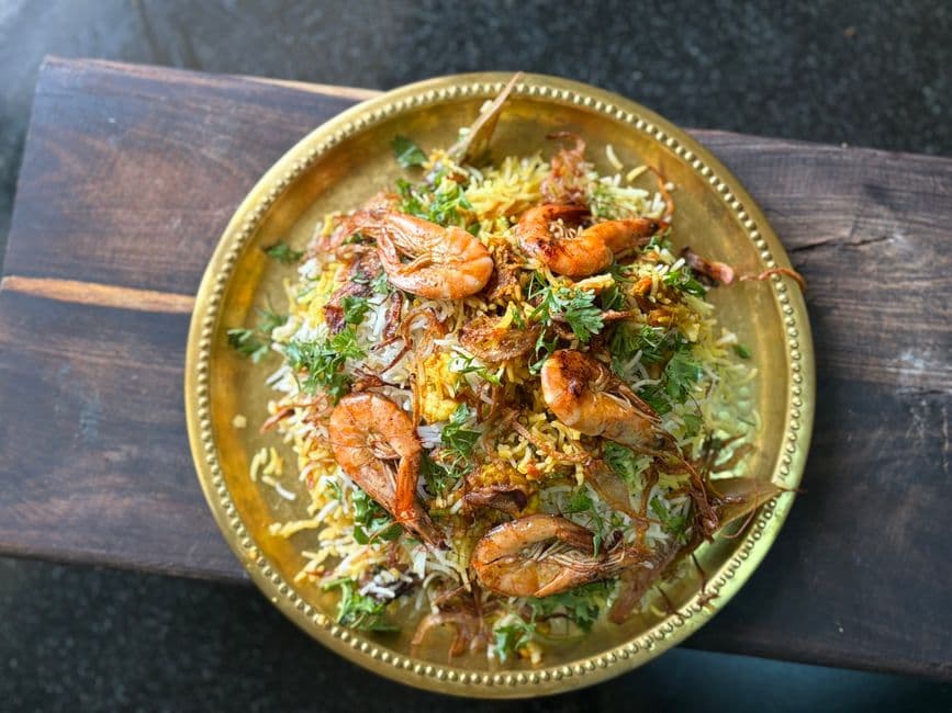 Shrimp Biryani